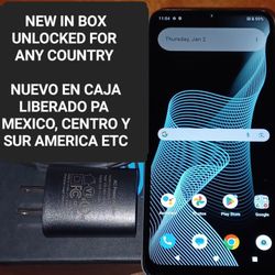 CRICKET ICON 6 4GLTE 64GB ANDROID NEW IN BOX UNLOCKED FOR T-MOBILE METRO AT&T TELCEL MEXICO TIGO CLARO MOVISTAR BELIZE LYCA ULTRA SAMSUNG A10e A03s J7