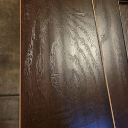 Used floor laminated with underlayment