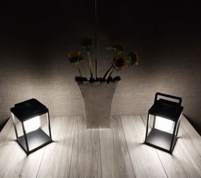 BRIMMEL Rechargeable LED Lanterns (Set of 2) 💡
