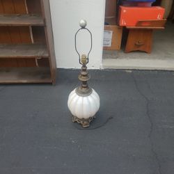 Antique Lamp. No Shade