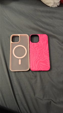 iPhone 13 case pink and marble pink