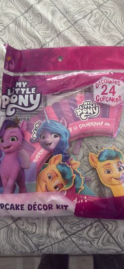 My little pony cupcake decor