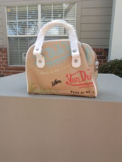 Von Dutch Originals Mini Bowler Handbag