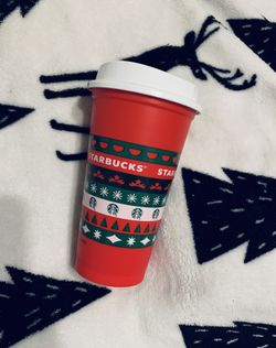 New hot cup Christmas Starbucks cup/ tumbler 2020’