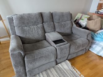 Raymour & Flanigan Power Reclining Loveseat + Recliner – $800 OBO