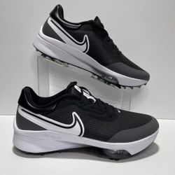 New Nike Air Zoom Infinity Tour Next% Black Nike Golf Shoes Mens Size 8.5 NEW