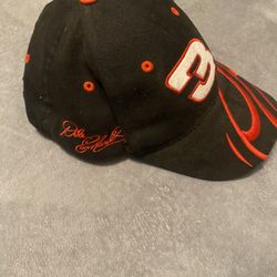 vintage Dale Earnhardt #3 NASCAR adjustable black hat / cap