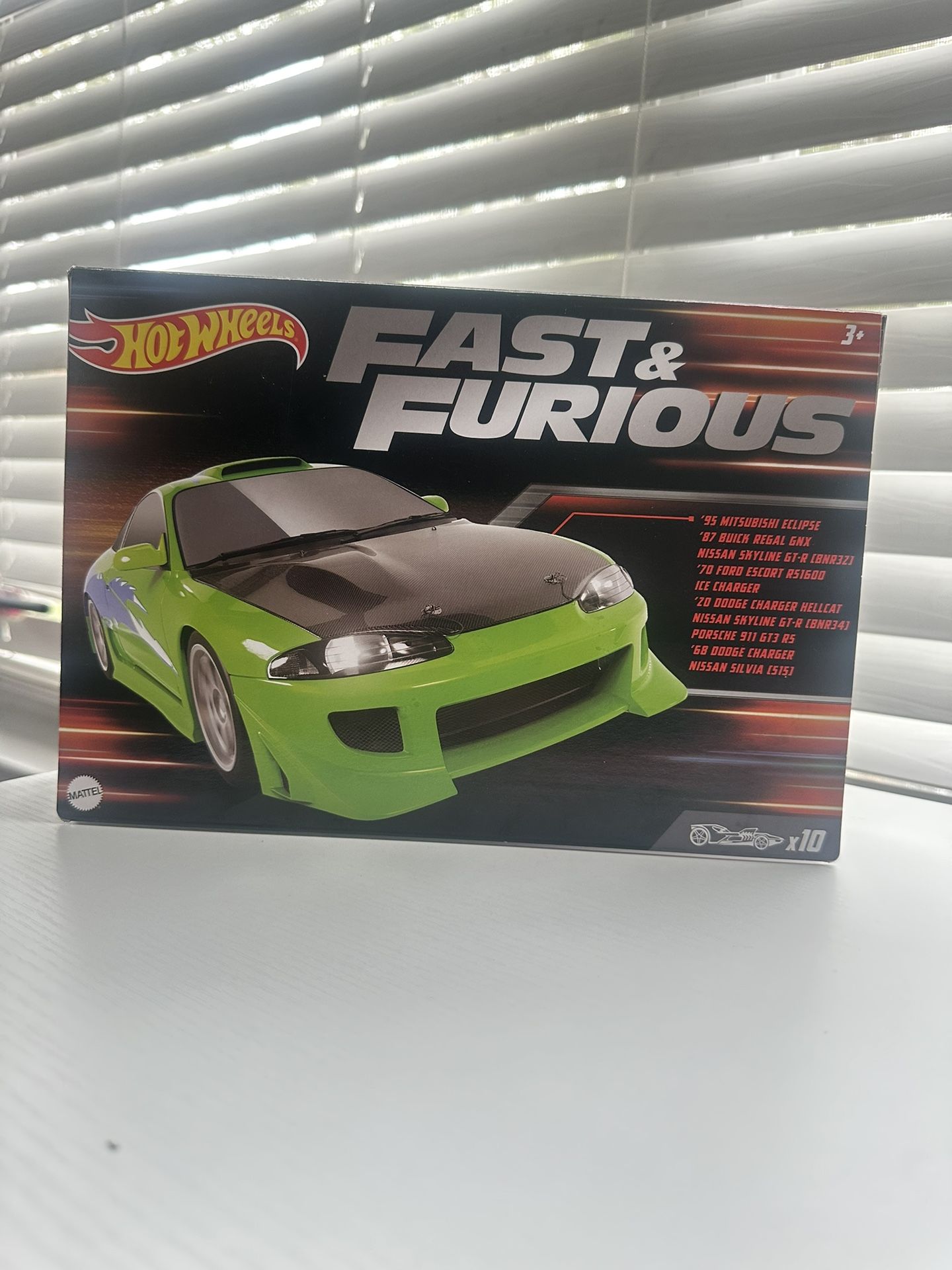 collection of fast and furious HotWheels and 1.32 scale