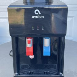 Avalon Countertop Bottleless Water Dispenser - Hot & Cold Water Temperature - Black