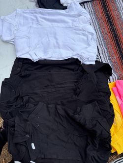Baby Onesie Lot White and Black gerber