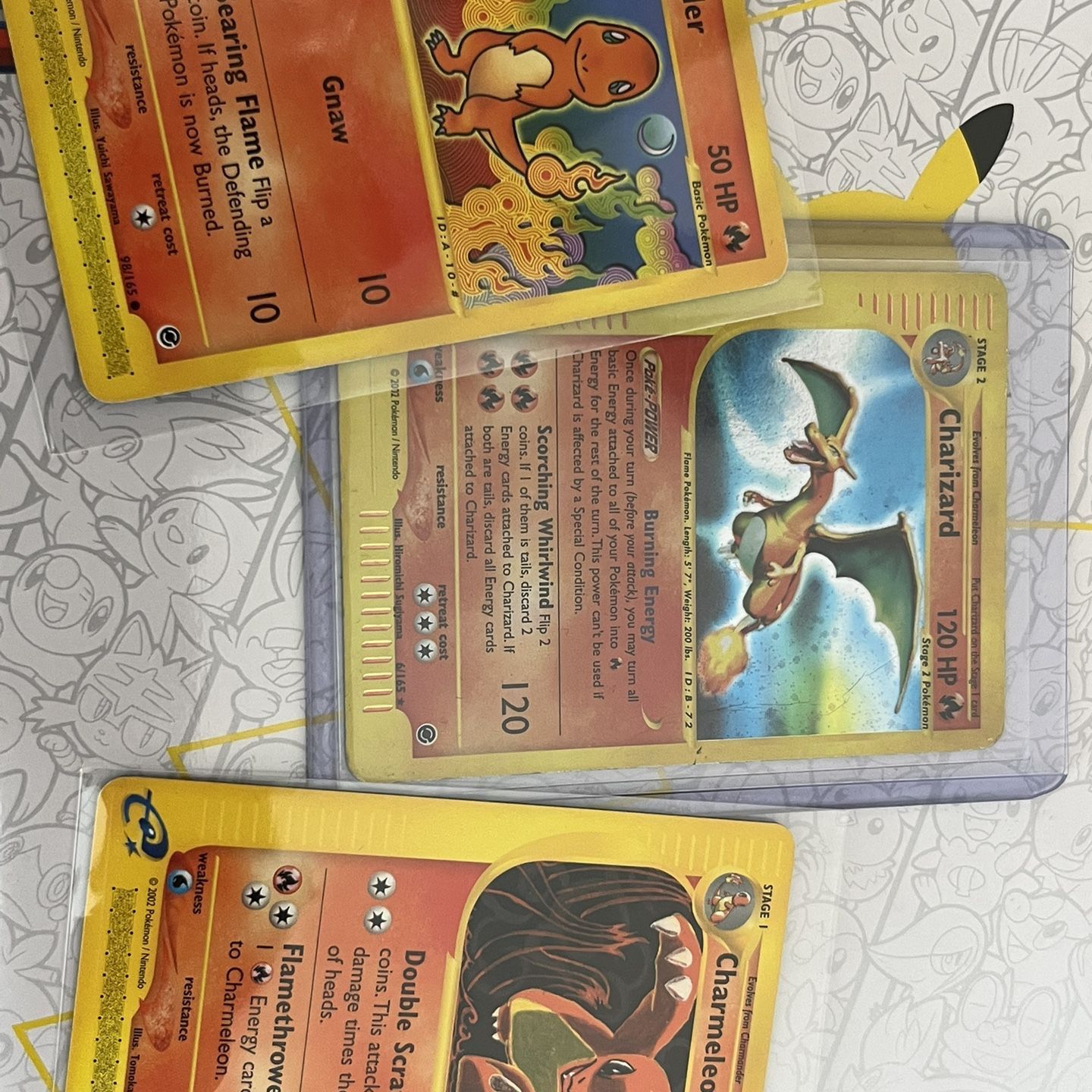 charizard pokemon card 2002 Charizard - 2002 Reverse Holo Legendary Collection (3/110)