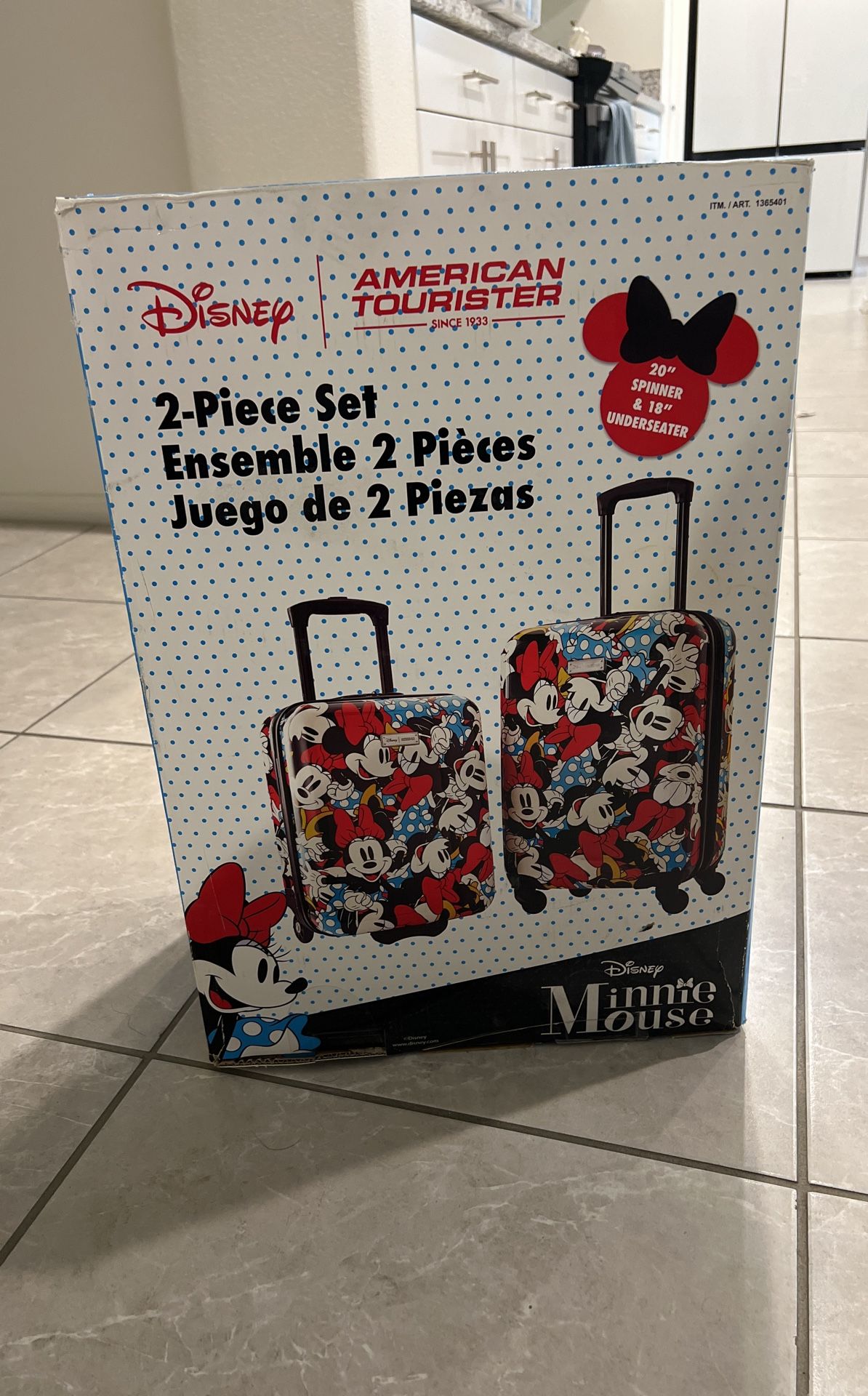 Minnie Mouse Suit Cases