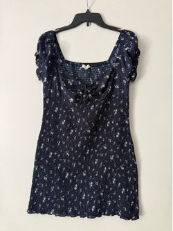 Blue Blush  J  dress