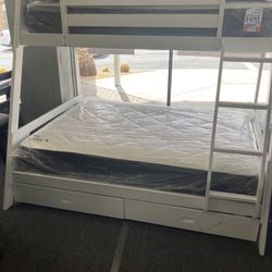 Bunk Bed With Mattresses