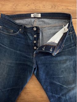 Naked & Famous Dirty Fade Selvedge Denim