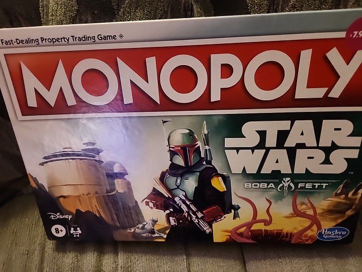 Star Wars BOBA FETT Monopoly ● Brand New & Sealed In Original Unopened Packaging 