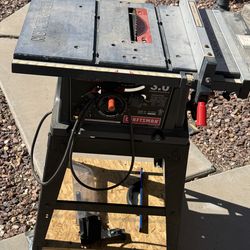 Craftsman table saw 3.0hp
