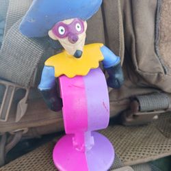 Vintage Disney Clopin Puppet Drum, Hunchback ND, Burger King Figure, 1996