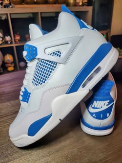 JORDAN 4 RETRO 'MILITARY BLUE'