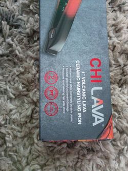 Chi Lava 1" Volcanic Lava Ceramic Hairstyling Iron
