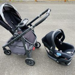 Uppababy Cruz Stroller and Carseat