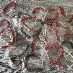 Wholesale Lot of Religious Bracelets- New- Low Price. $15 for the whole lot
