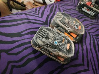 Rigid 18v Batteries