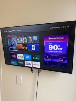 TCL 43” Roku Smart TV (2024 Model) – Like New