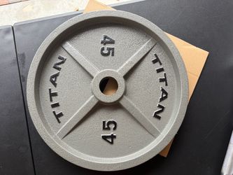 Titan weight plates