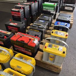 GROUP SIZE 24 24F 24R H5 27 34 78 65 48 49 47 H6 H7 51r 94r 86 H8 H9 Truck SUV And Vans. Car battery with Warranty. $60 with core exchange   All model