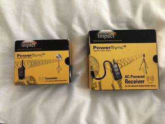 Impact Power Sync16 Transmiter and AC powered Receiver Radio Slave.
