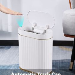 Automatic Motion Sensor Trash Can - 2 Gallon