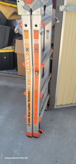Little Giant ladder used twice firm price