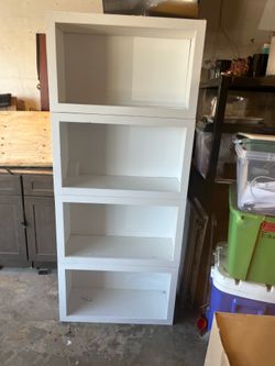 Cabinets (no doors )