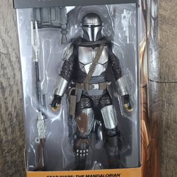 STAR WARS The Black Series The Mandalorian Toy 6-Inch-Scale Collectible Action Figure, Toys for Kids Ages 4 and Up