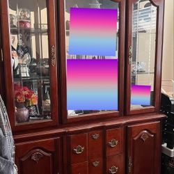 China Cabinet And Corner Cabinet
