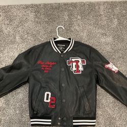 True religion letterman jacket 