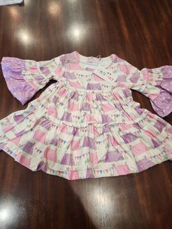 6-12 M, Baby Girl Dress, Brand New!