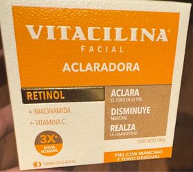 Vitacilina Facial Aclaradora Cream 100g