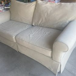 Off White Gray Sofa