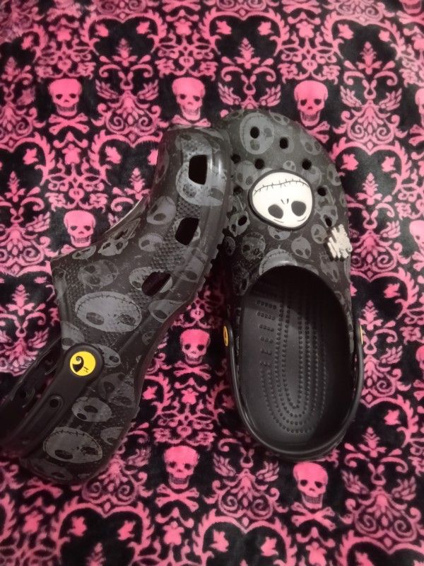 Nightmare Before Christmas Glow In The Dark Crocs