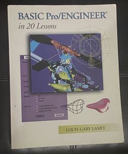 Set of Pro/Engineer CAD Educational Books