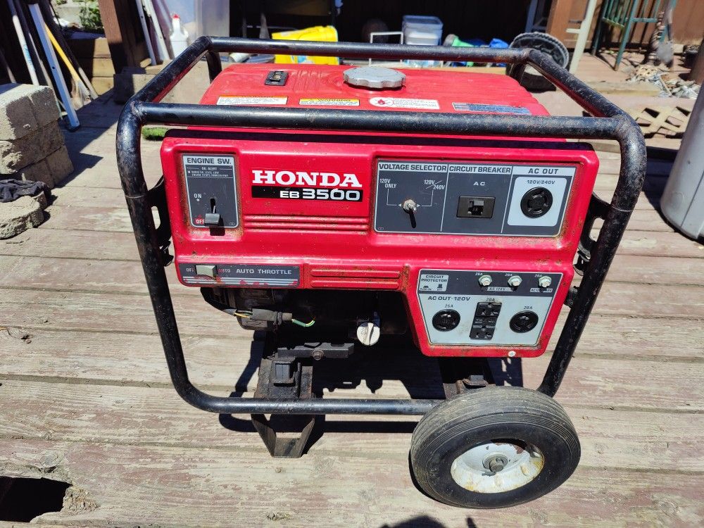 Honda Eb3500x Generator