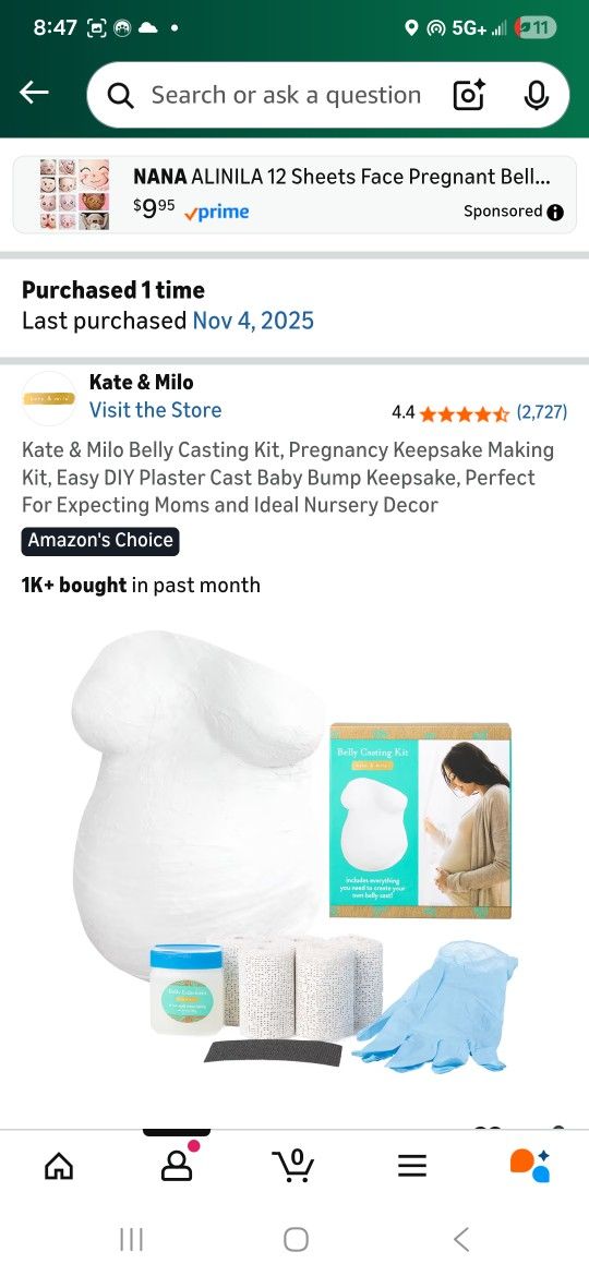 Pregnant Belly Mold