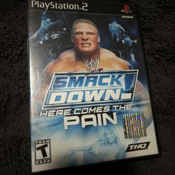 WWF WWE Smackdown Here Comes The Pain Ps2