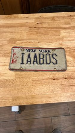 License Plate “ I Am A Boss”