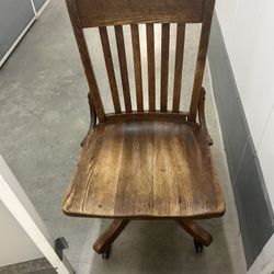 Vintage Swivel Office Chair