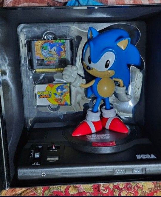 PS4 Sega Sonic Mania Collector's Edition w/ Figure & Mini Console