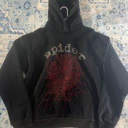 Black N Red Spider Hoodie 