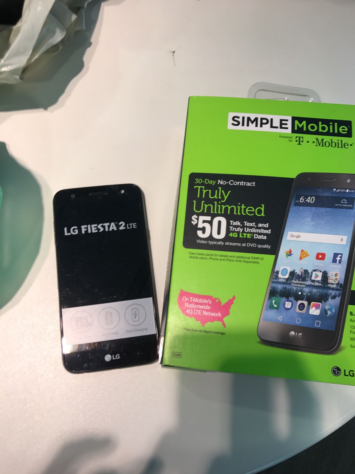 Lg fiesta 2 lte .... simple mobile/T-Mobile